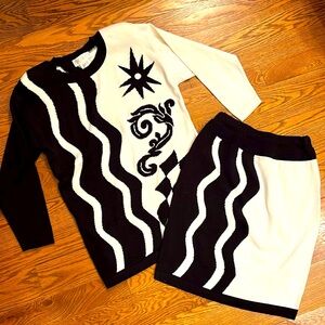 ESCADA Sweater/ Skirt Set